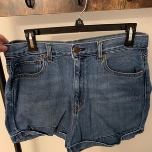 American Eagle High-Waisted Mom Shorts